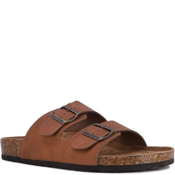 Nautica Men's Triun Sandals - Tan - Picture 1 of 1